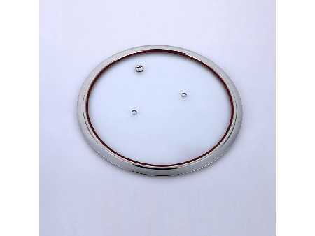 Stainless steel ring glass cover fsdg