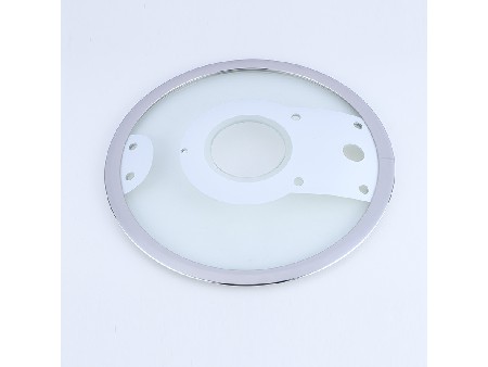 Stainless steel ring glass cover asdg
